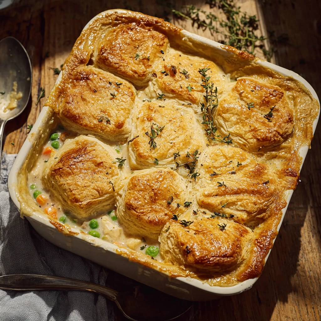 Homestyle Chicken Pot Pie Casserole: Easy Weeknight Meal
