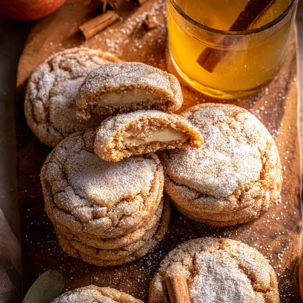 Tangy Apple Cider Cheesecake Cookies: Fall Flavor Bites