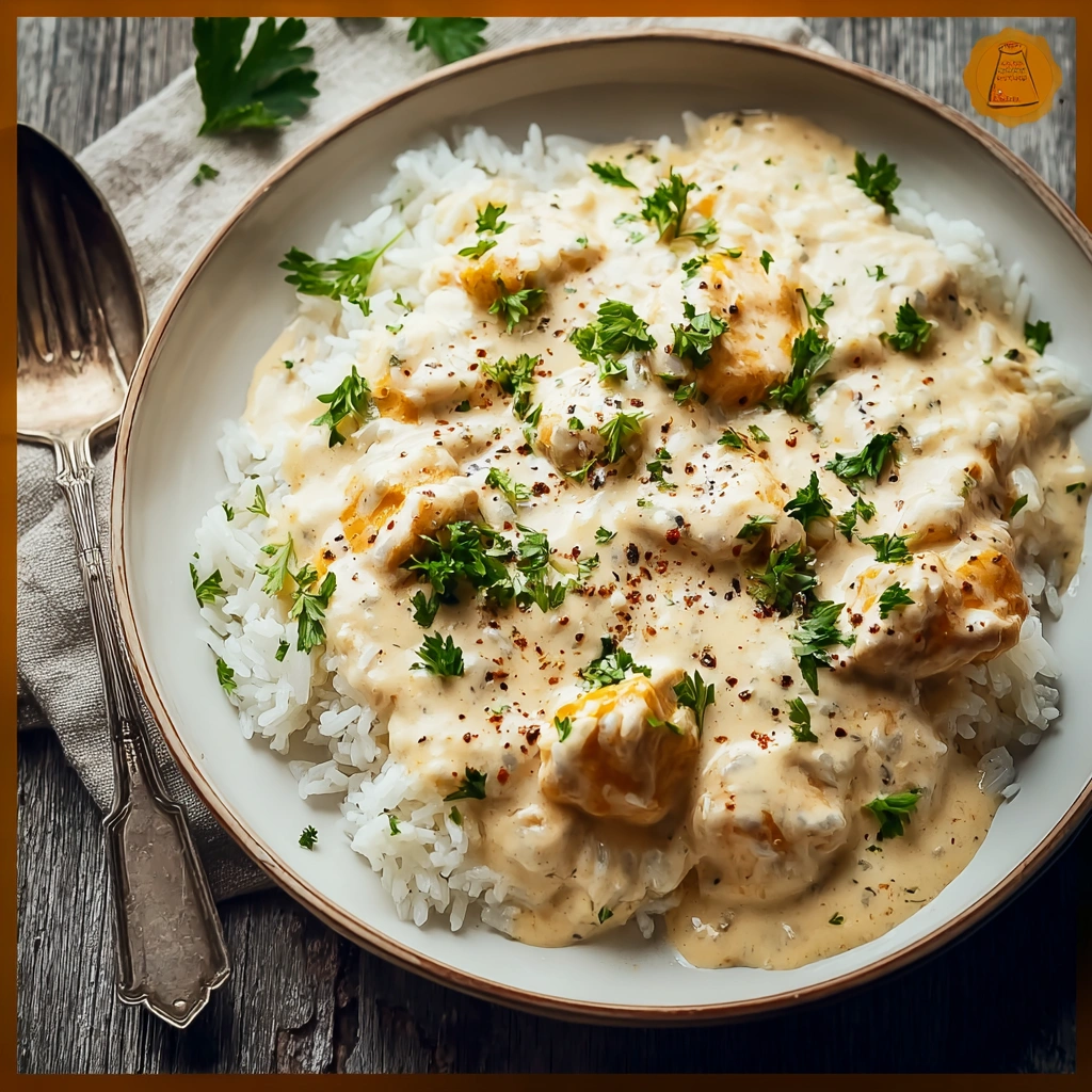 Creamy Smothered Chicken and Rice: A Homestyle Skillet Meal
