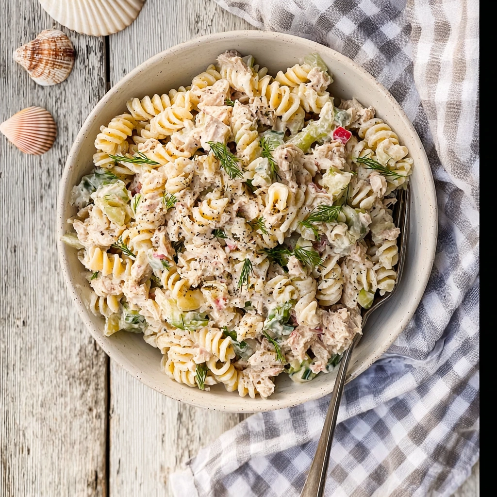 Creamy Tuna Pasta Salad: Quick & Easy Lunch