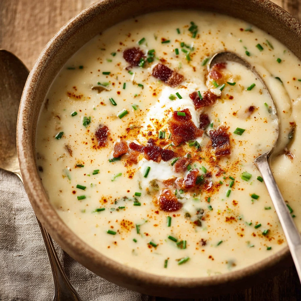 Creamy Baked Potato Soup: A Hearty Winter Bowl