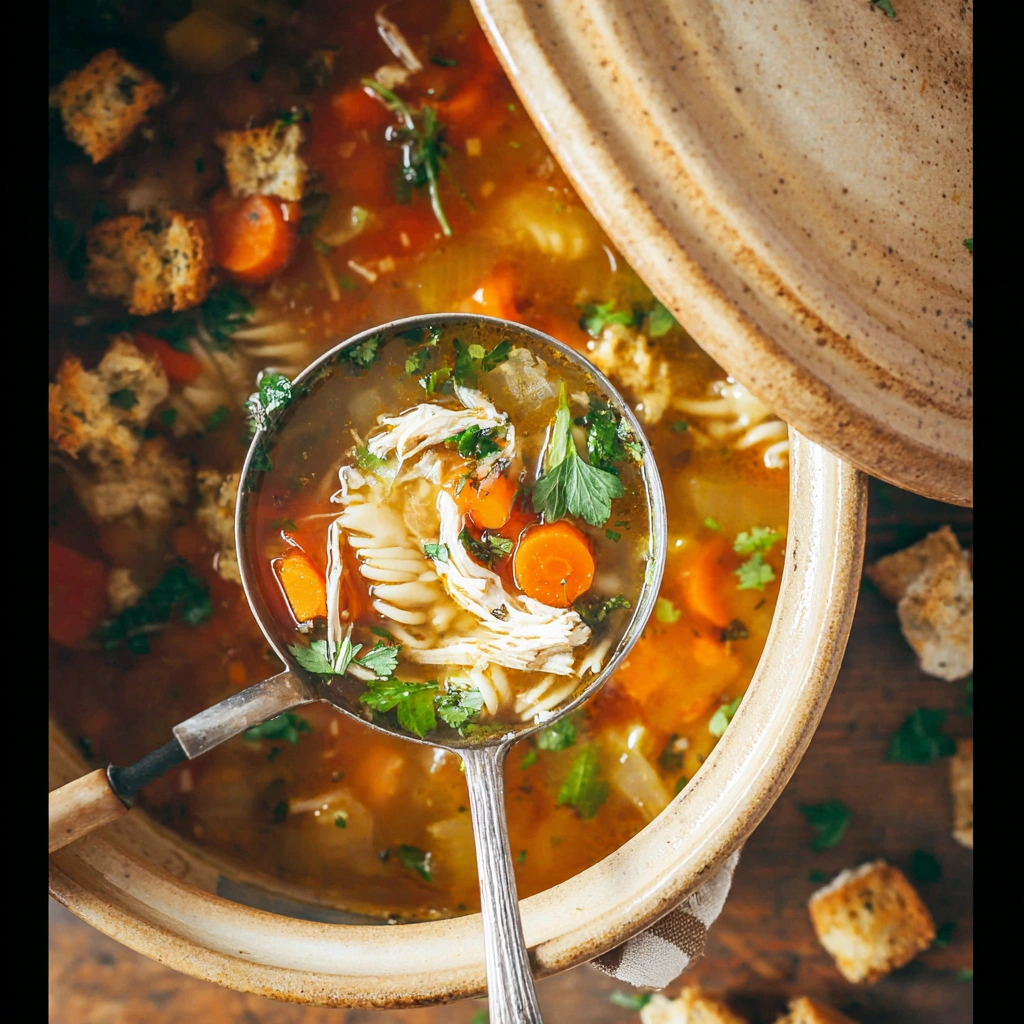Easy Crockpot Soup Recipes: Hearty Chicken Noodle