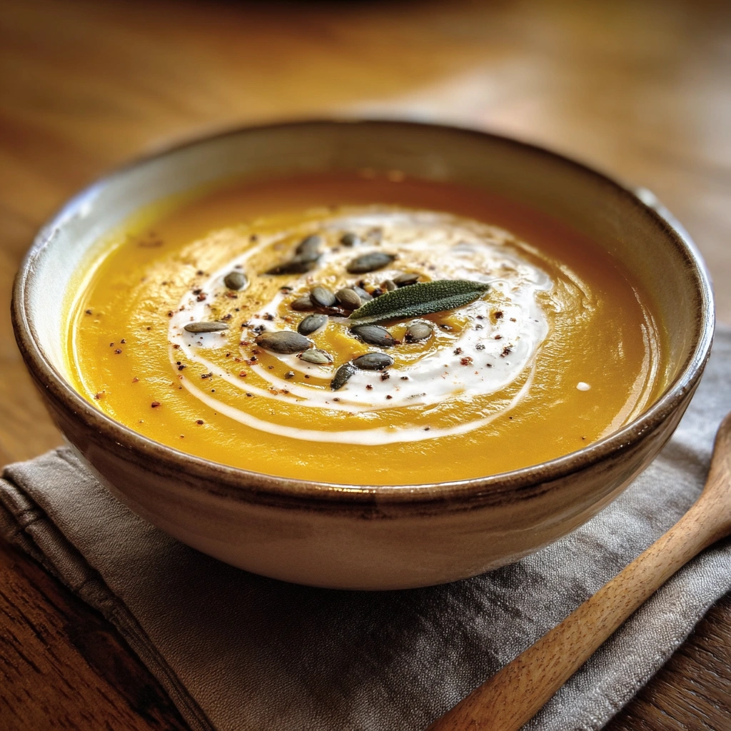 Creamy Roasted Butternut Squash Soup: A Fall Hug
