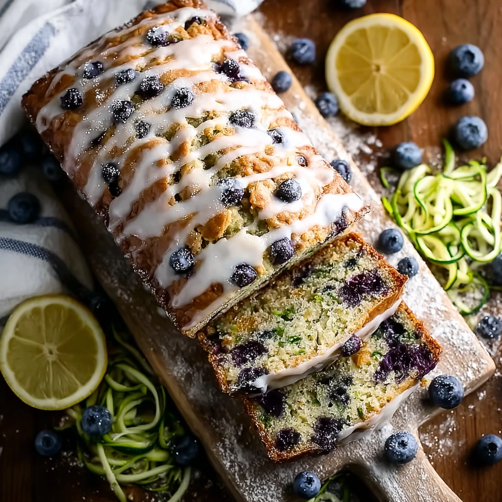 Tender Moist Blueberry Zucchini Bread: A Summer Loaf