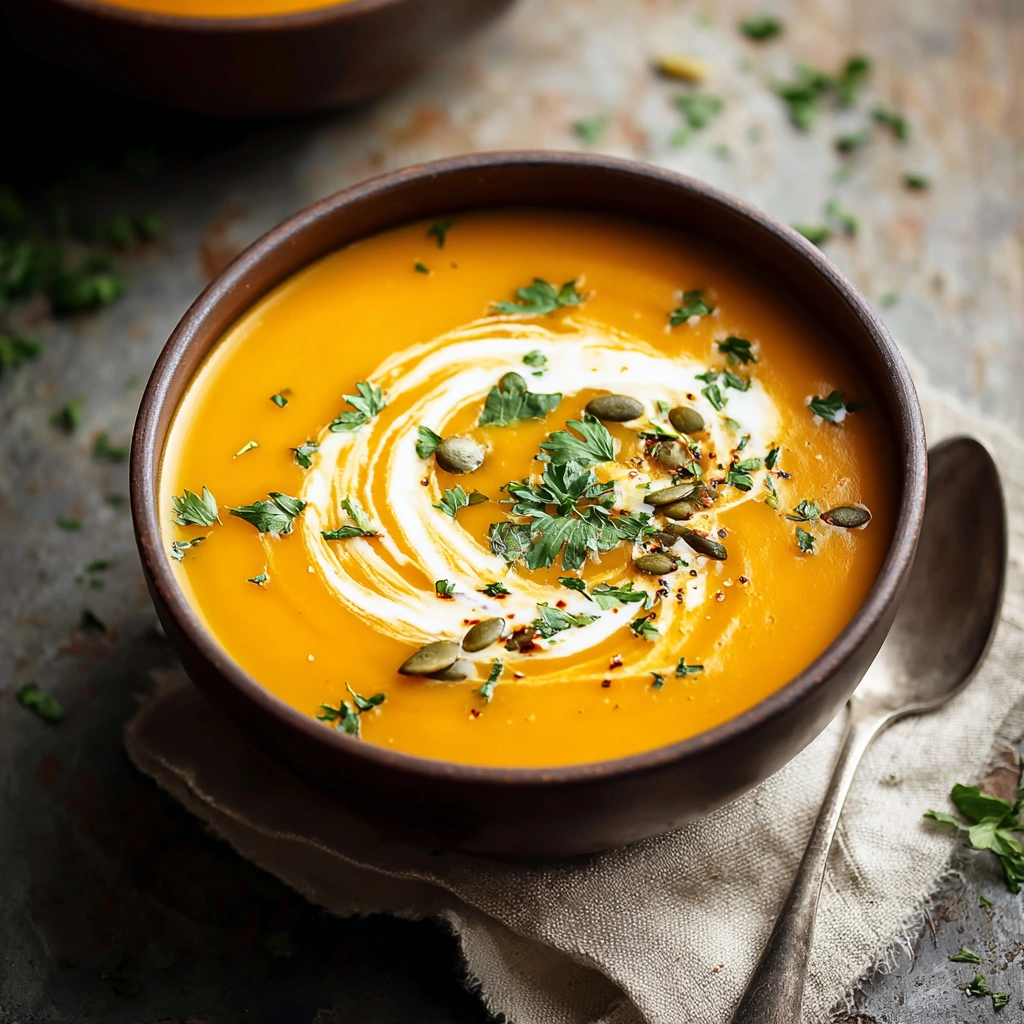 Creamy Butternut Squash Sweet Potato Soup: A Comforting Bowl