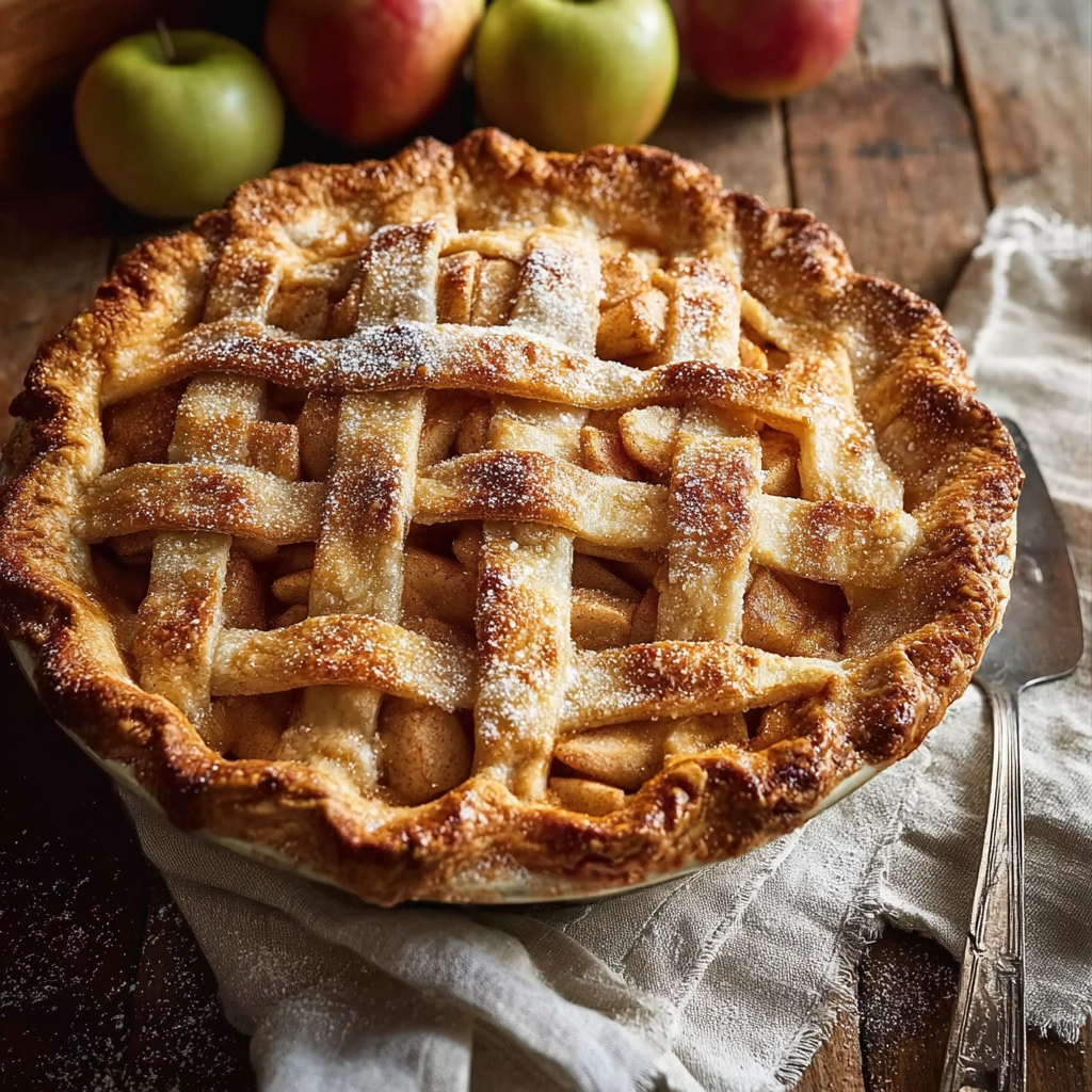Classic Flaky Apple Pie: A Taste of Home