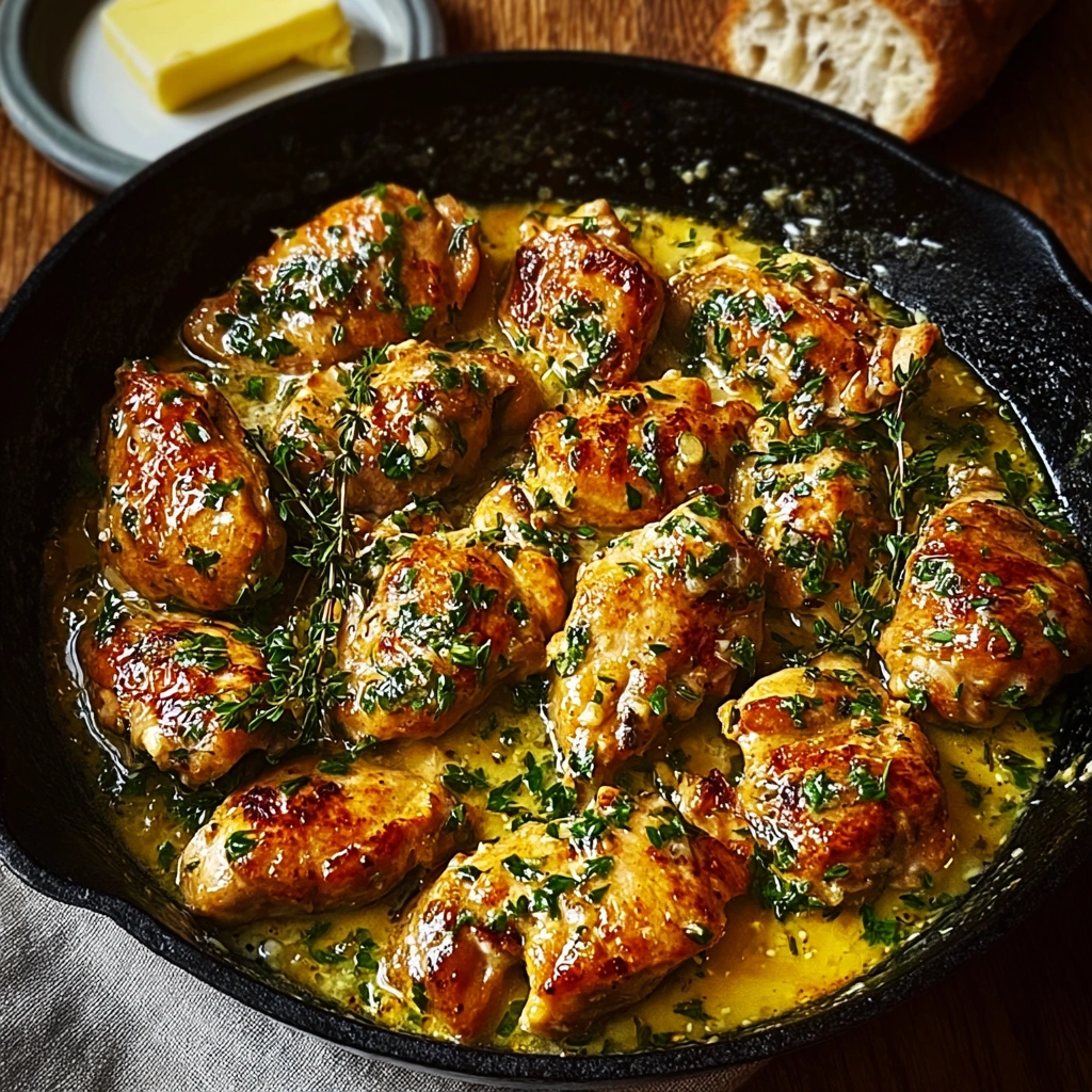 Roadhouse Garlic Butter Chicken Skillet: A Weeknight Treat