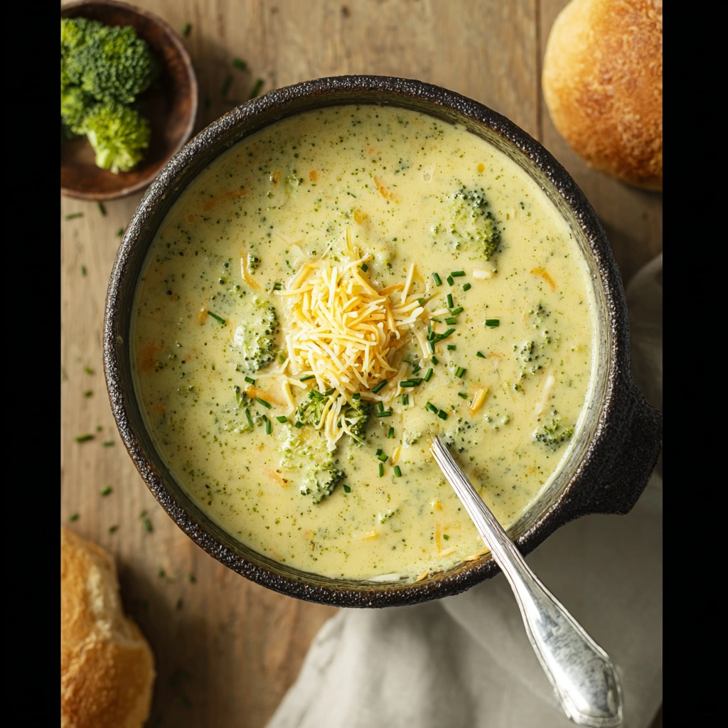 High-Protein Broccoli Cheddar Soup: Creamy & Satisfying