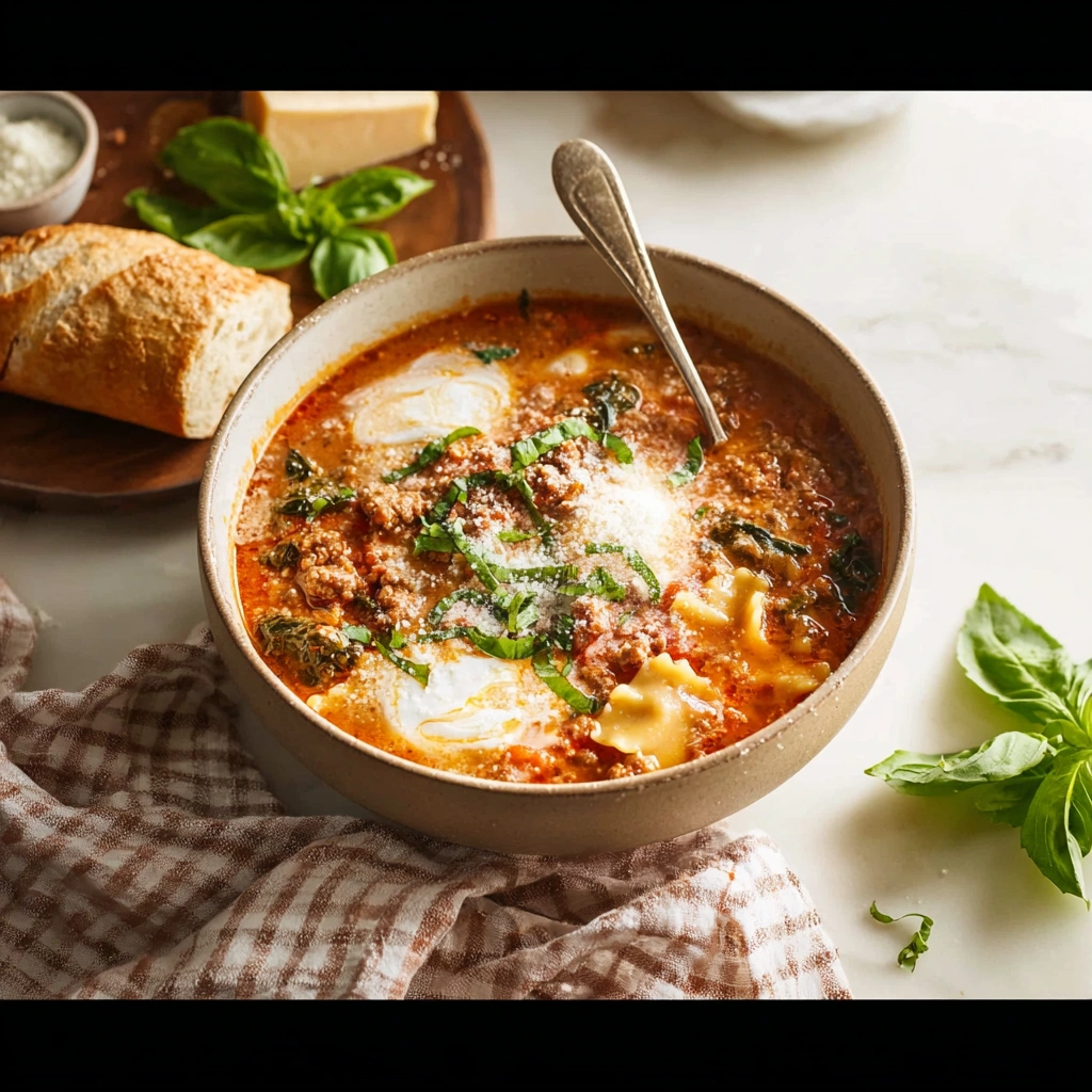 Hearty Lasagna Soup: One-Pot Weeknight Comfort