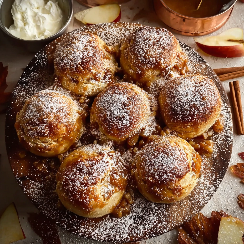 Caramel Apple Pie Bombs: Warm, Gooey, Bite-Sized Bliss
