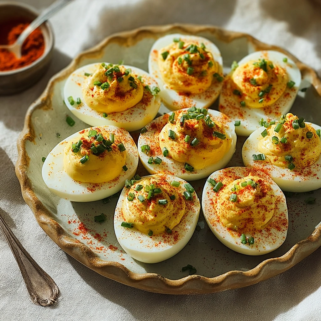 Classic Deviled Eggs: A Simple Party Appetizer