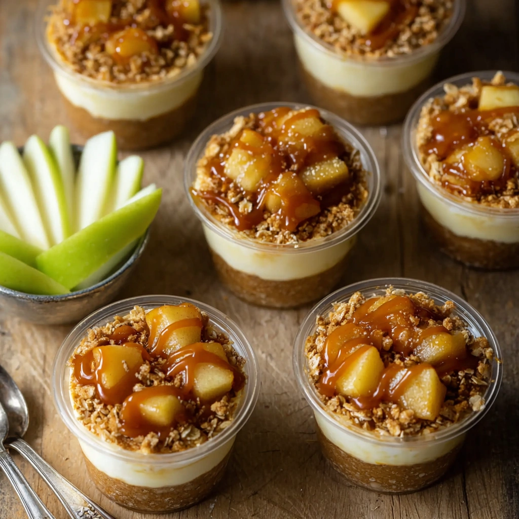 Caramel Apple Dessert Cups: Layered Fall Sweetness