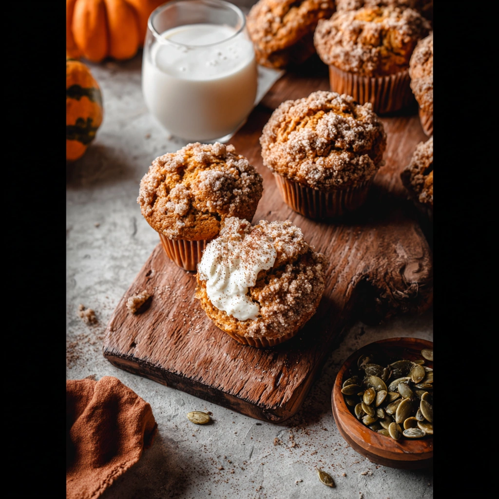 Spiced Pumpkin Cream Cheese Muffins: A Morning Treat