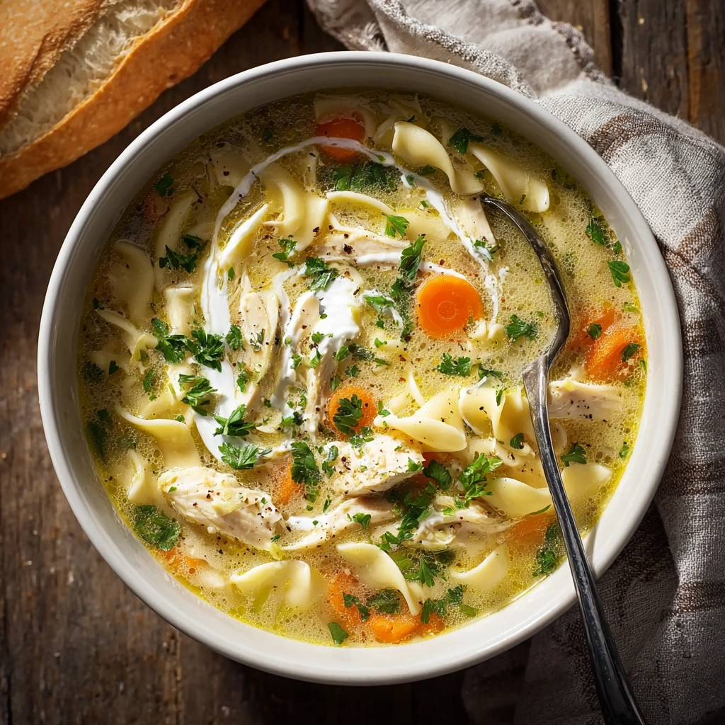 Homestyle Slow Cooker Chicken Noodle Soup: Simple Comfort