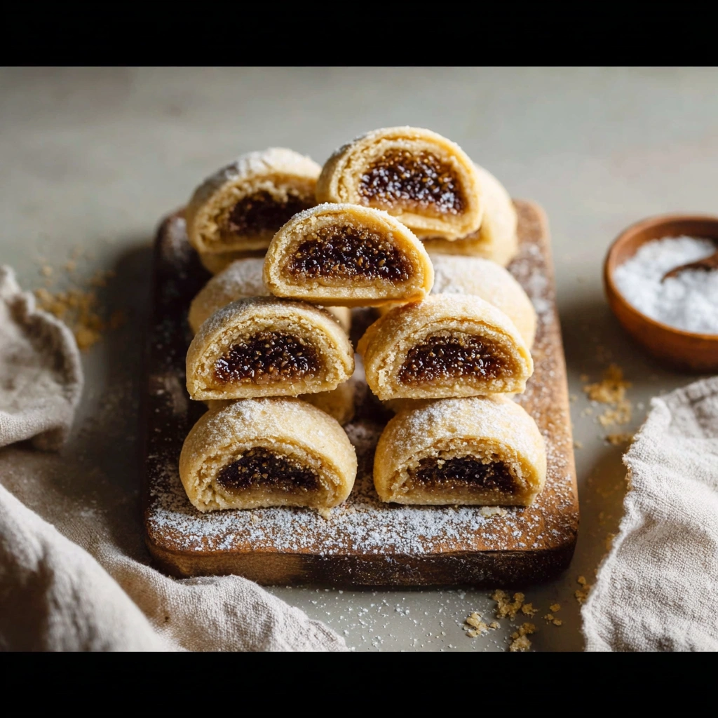 Rustic Homemade Fig Newton Cookies Recipe