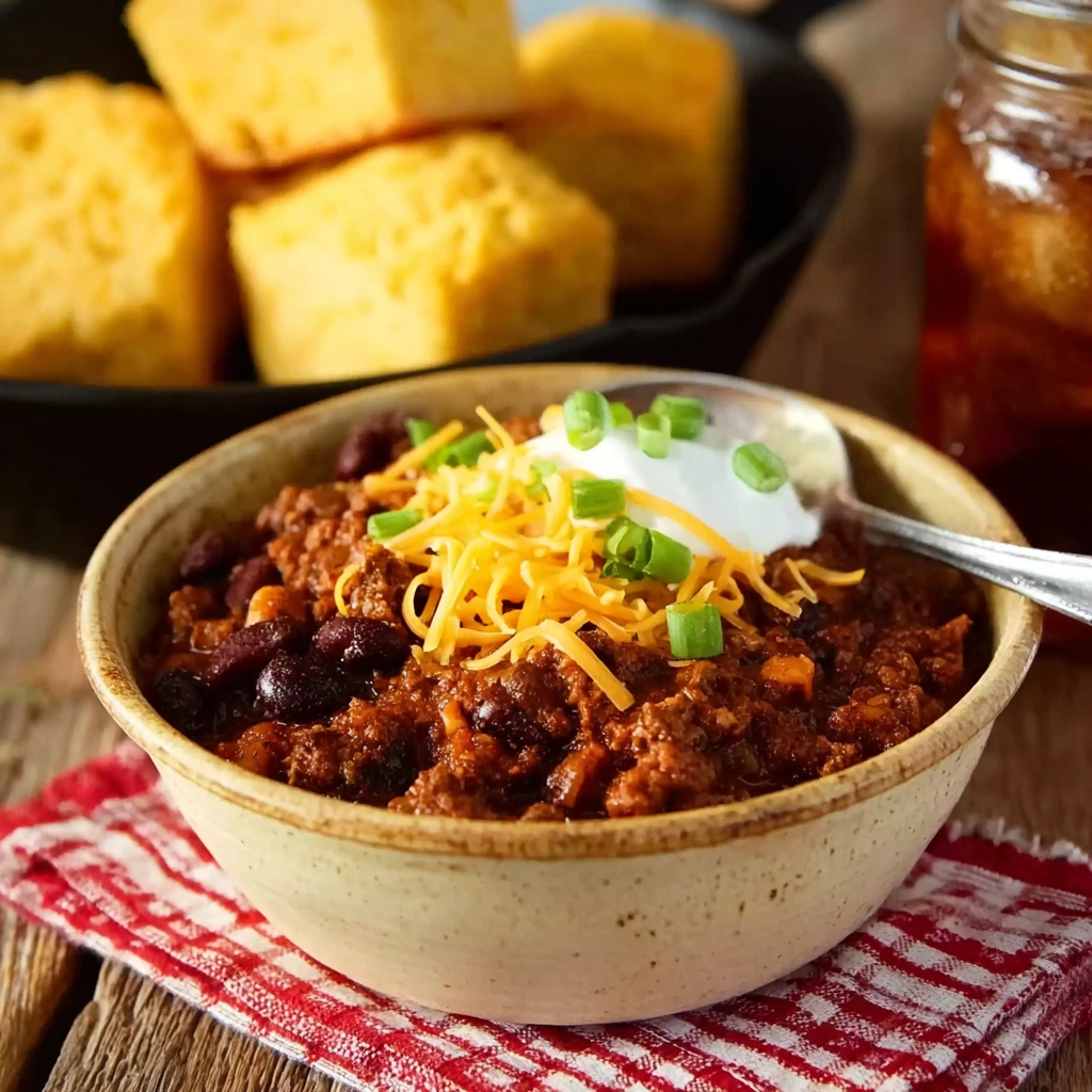 Cowboy Chili Recipe: Rich, Smoky Beef & Bean Pot