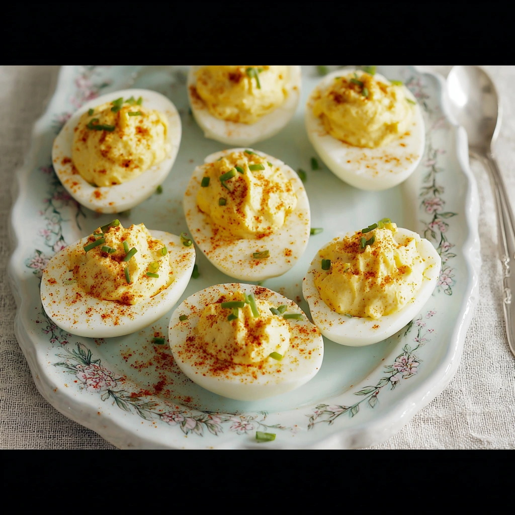 Classic Deviled Eggs Recipe: Creamy, Tangy Appetizer