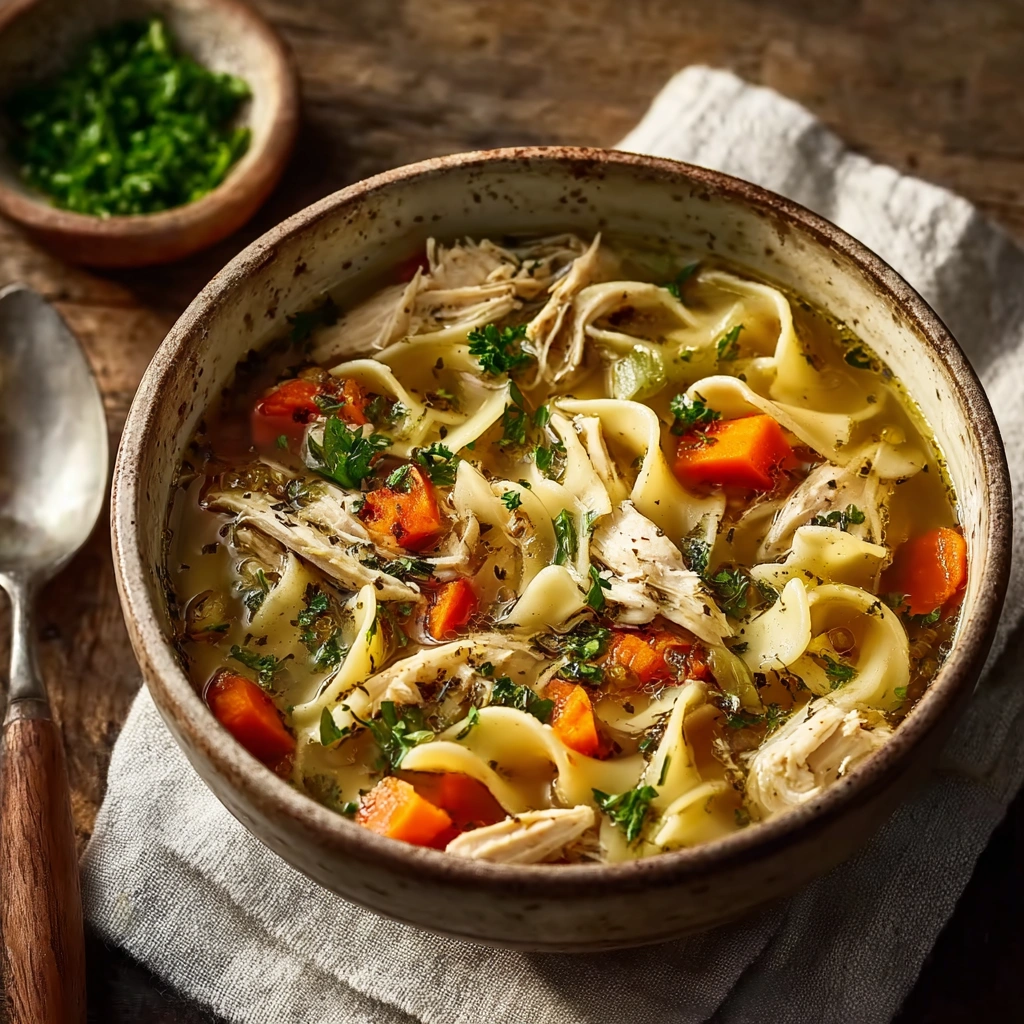 Homestyle Chicken Noodle Soup: My Family's Hearty Recipe
