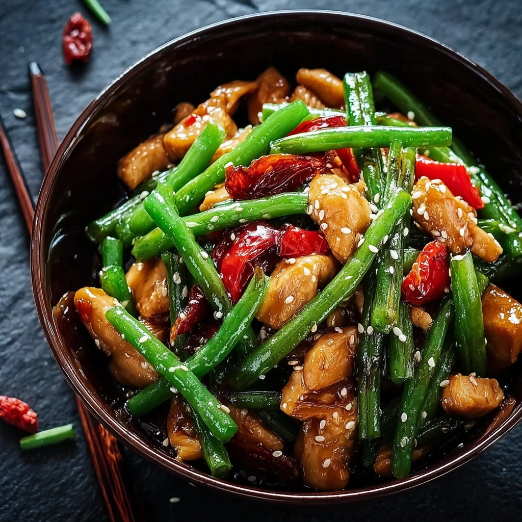 Fresh Chicken and Green Bean Stir-Fry: Speedy Dinner