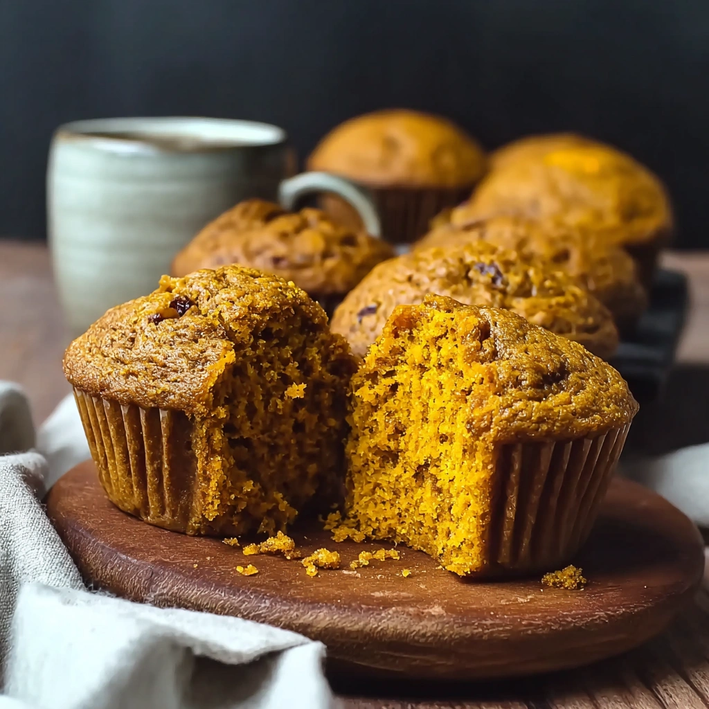 Fluffy Pumpkin Muffins: Simple Spiced Fall Goodness