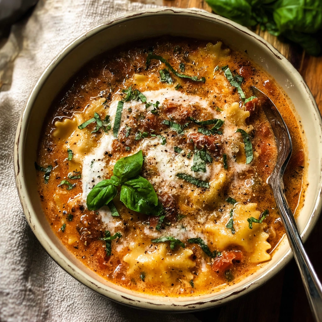 Hearty Creamy Lasagna Soup: A Comforting Bowl