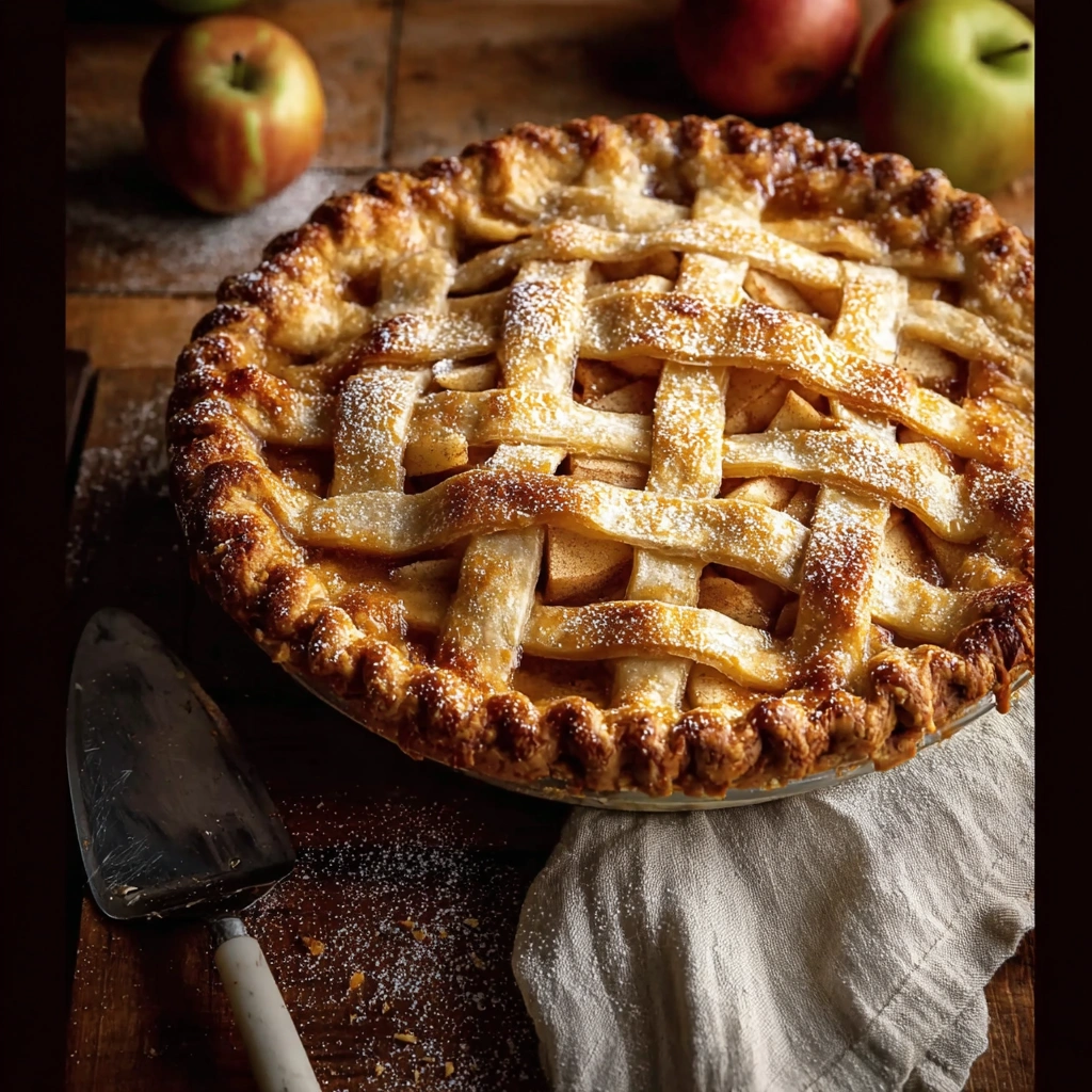 Classic Flaky Apple Pie: A Taste of Home