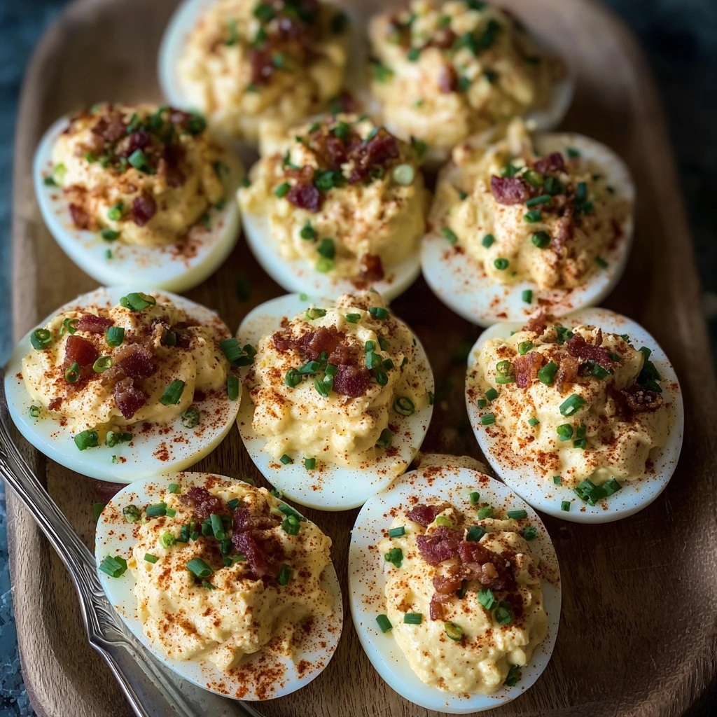 Creamy Loaded Deviled Eggs: A Classic Appetizer Reinvented