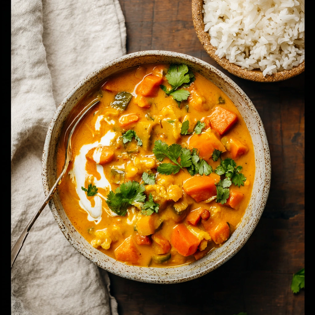 Creamy Kabocha Red Curry: A Weeknight Comfort