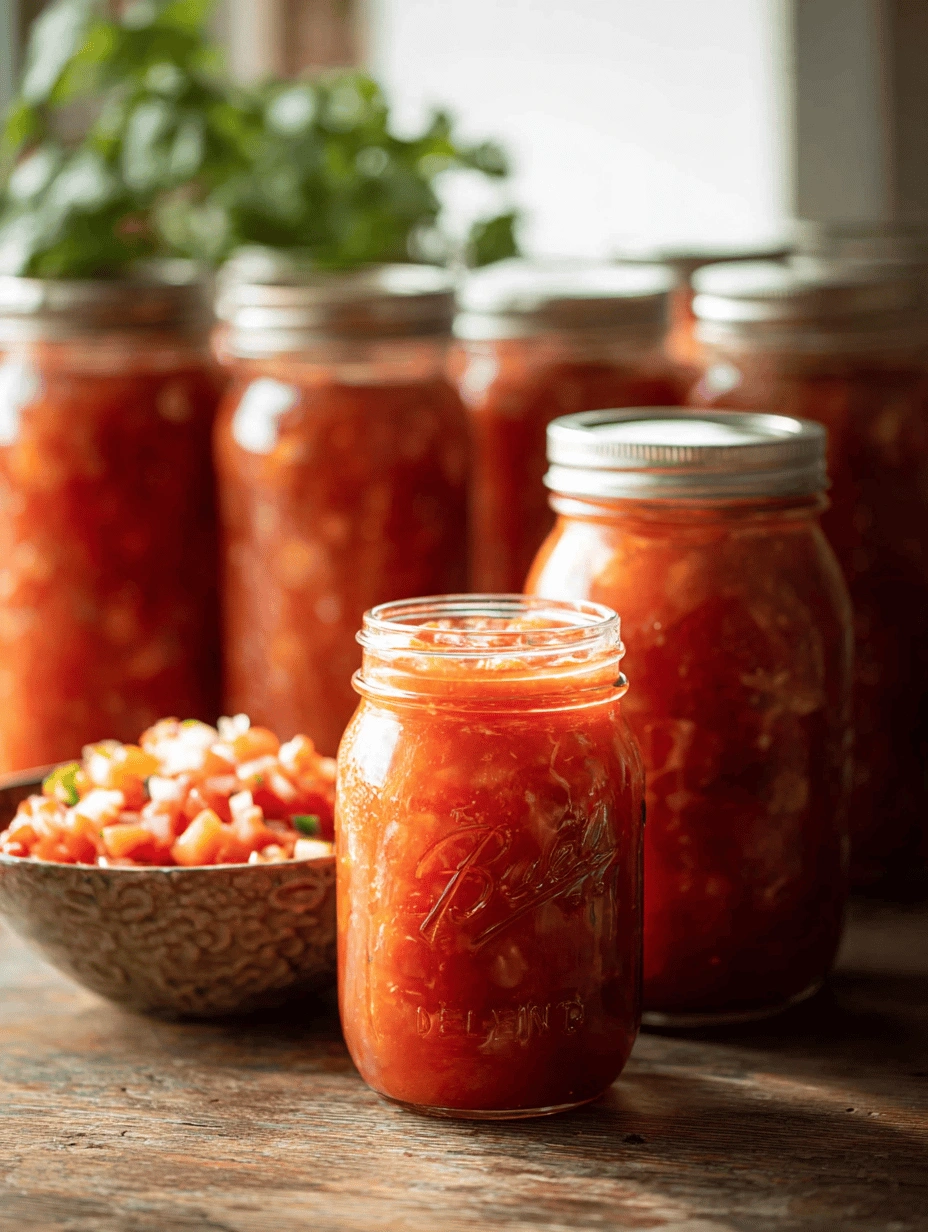 Homemade Salsa for Canning: Tangy Garden Fresh Recipe