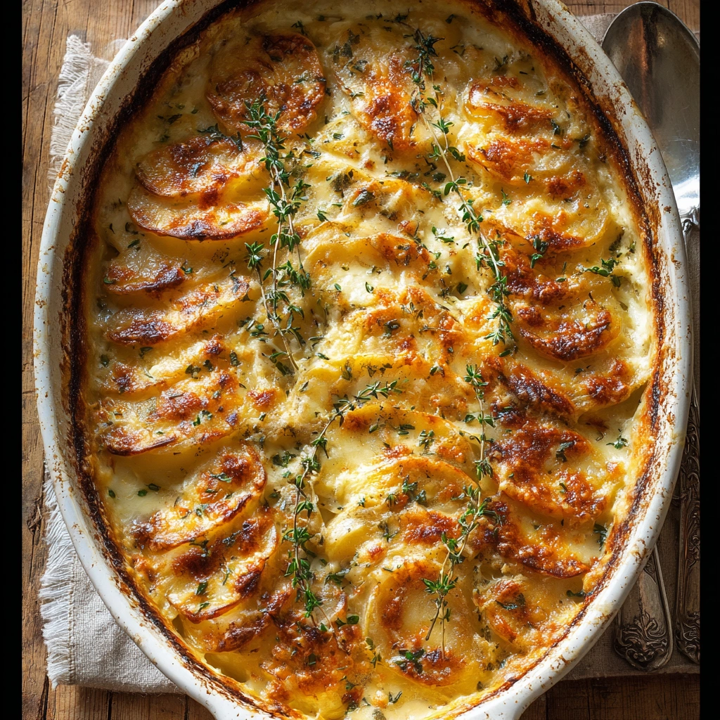 Creamy Scalloped Potatoes: Rich & Tender Potato Bake