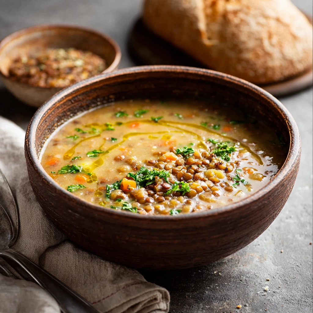 Hearty Vegetarian Lentil Soup: Simple & Nourishing
