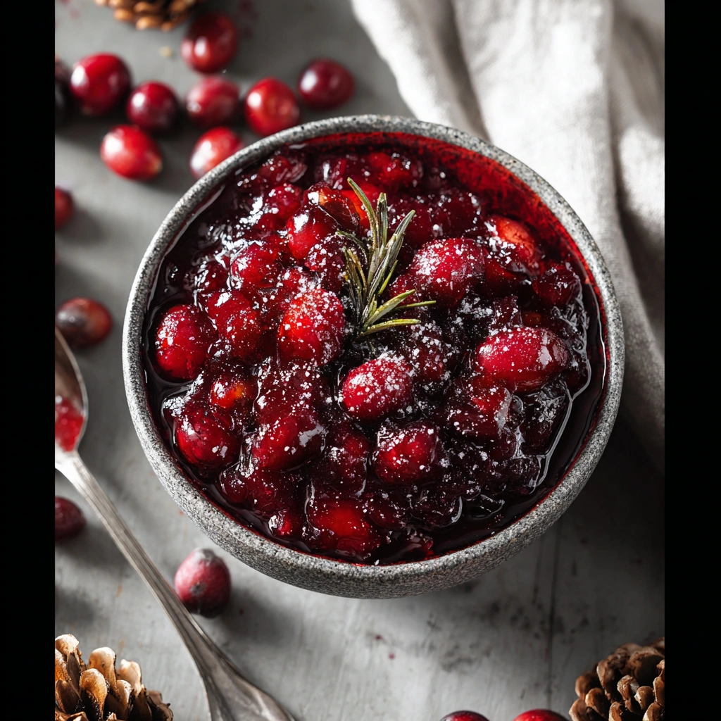 Easy Homemade Cranberry Compote: A Tangy, Bright Treat