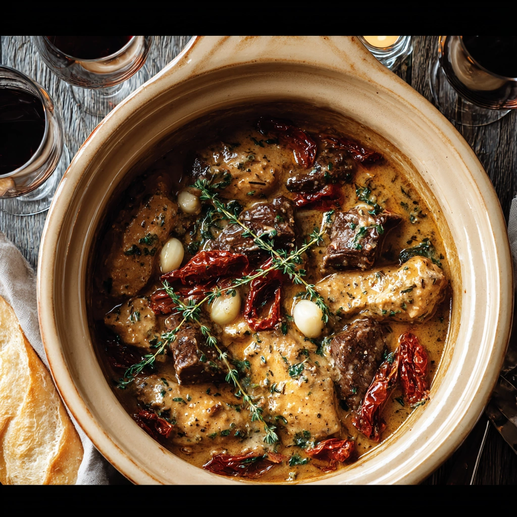 Slow Cooker Valentine's Dinner: Hearty Beef Ragu