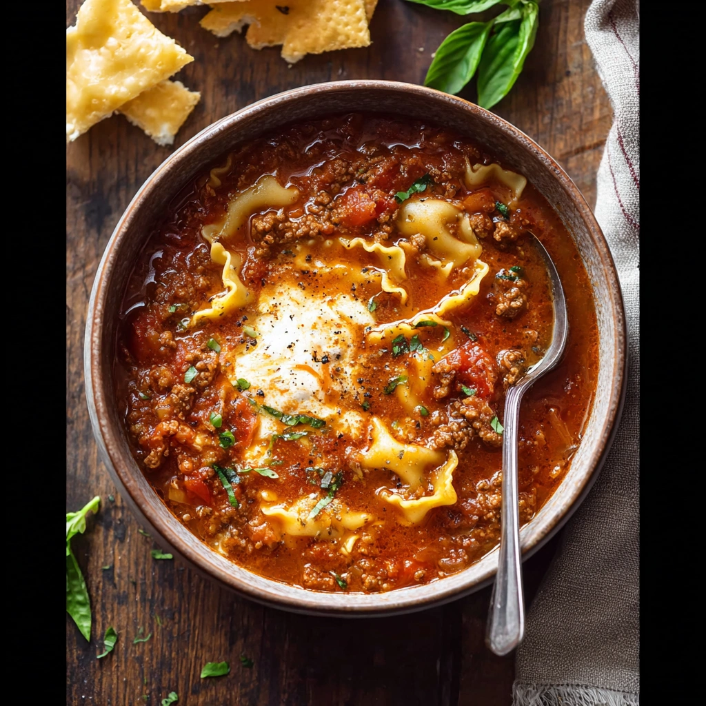 Easy Lasagna Soup: Homestyle Comfort Bowl
