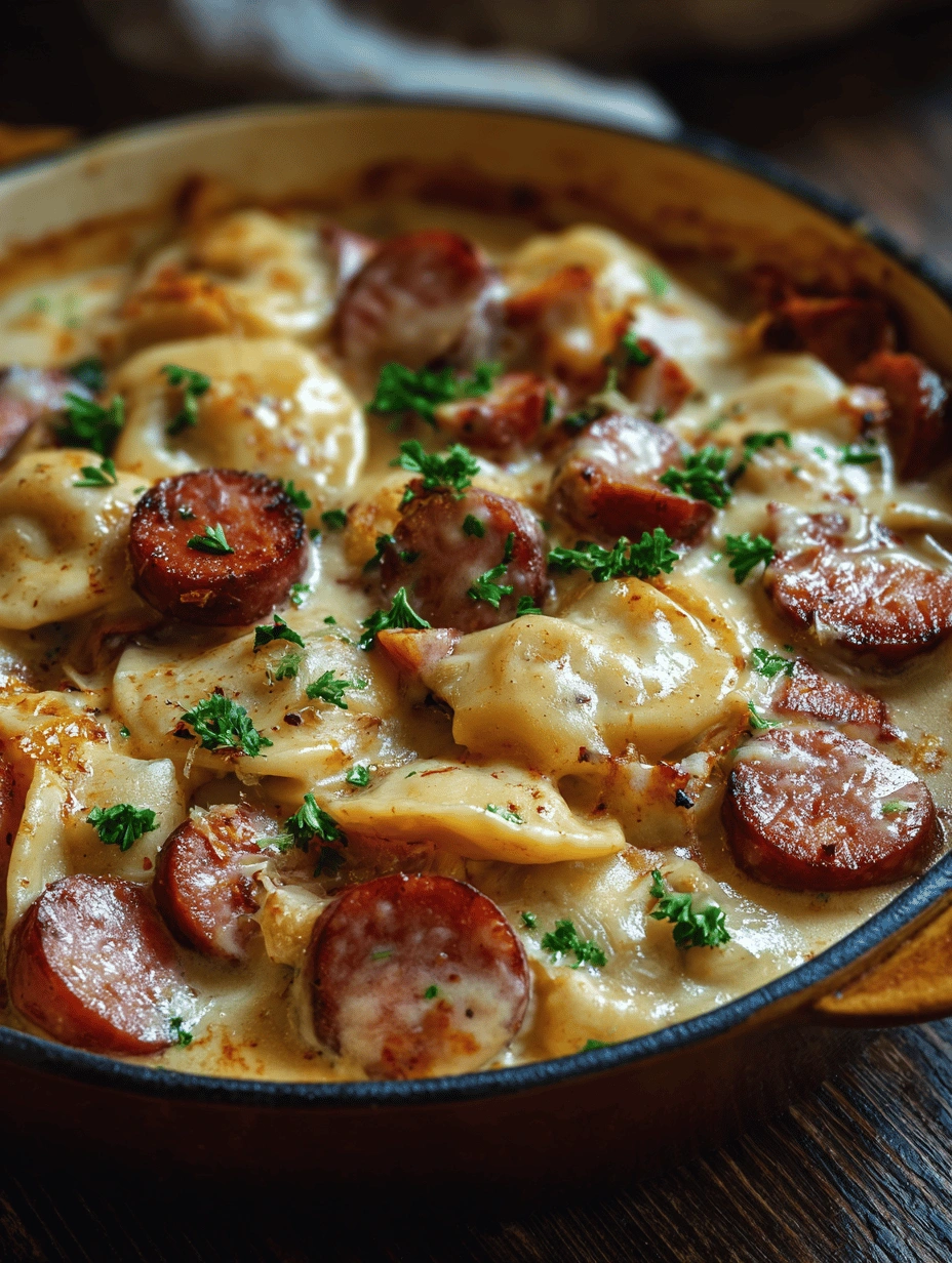 Hearty Crockpot Pierogi Casserole: Easy Weeknight Comfort