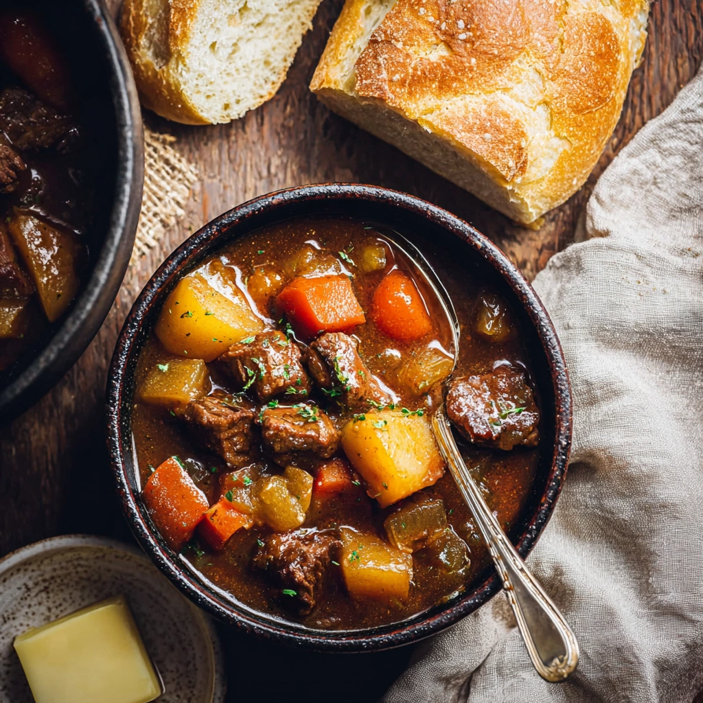 Homestyle Old Fashioned Beef Stew: Rich & Flavorful
