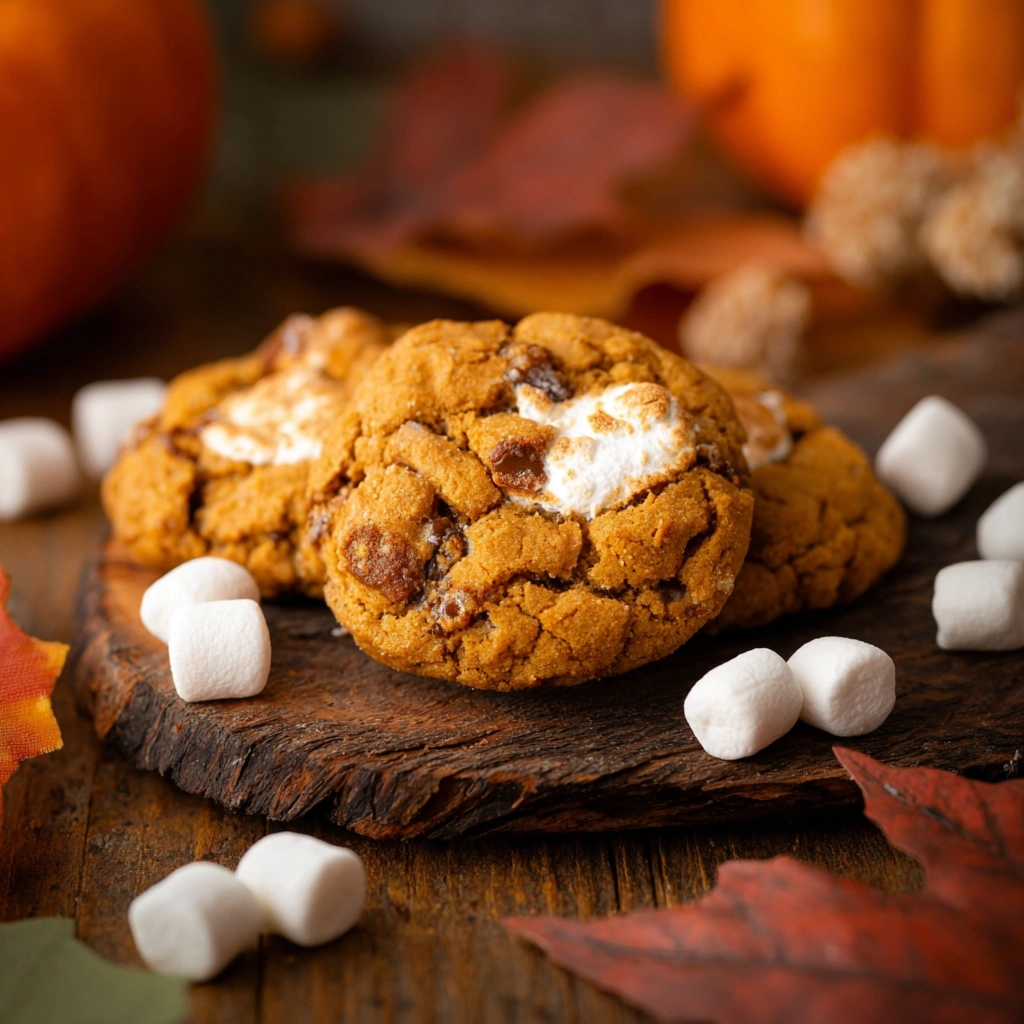 Pumpkin S'mores Cookies: A Fall Campfire Treat