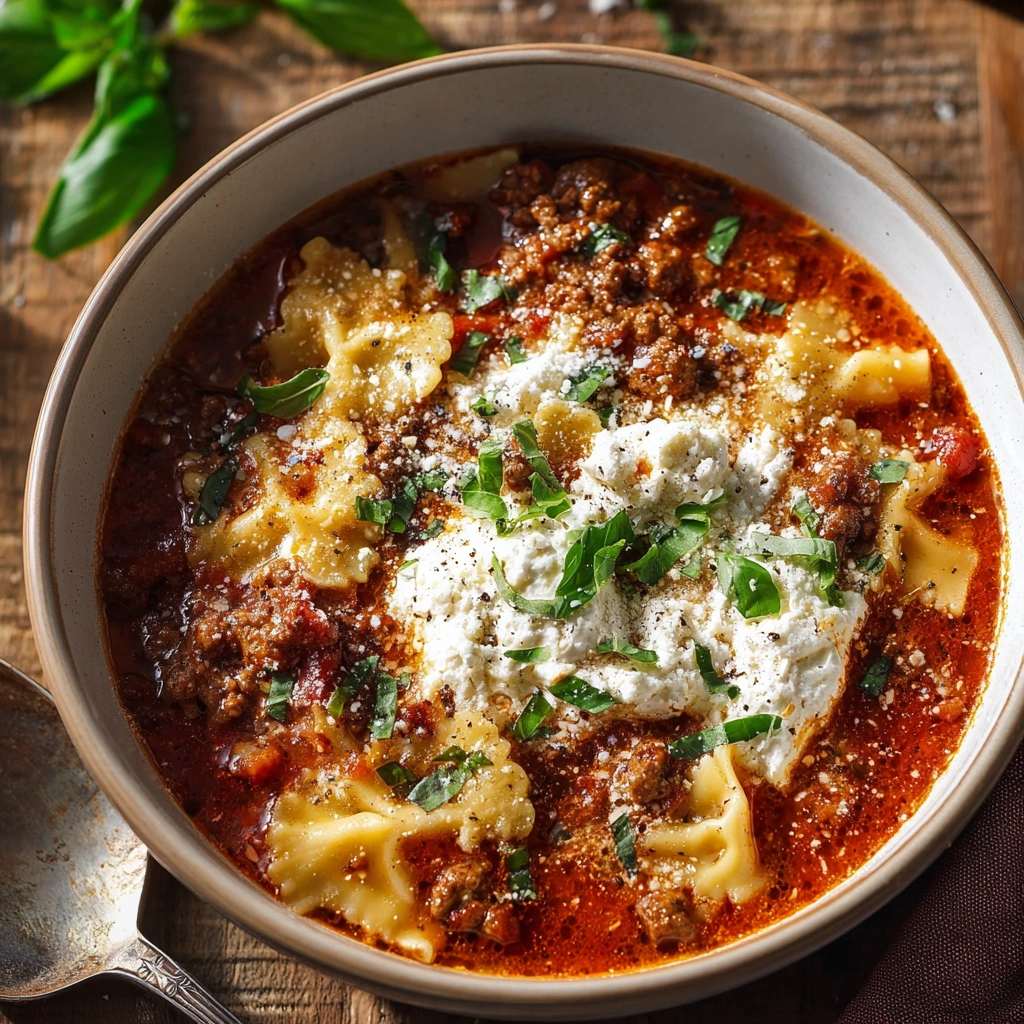 Hearty Crockpot Lasagna Soup: Simple Weeknight Comfort