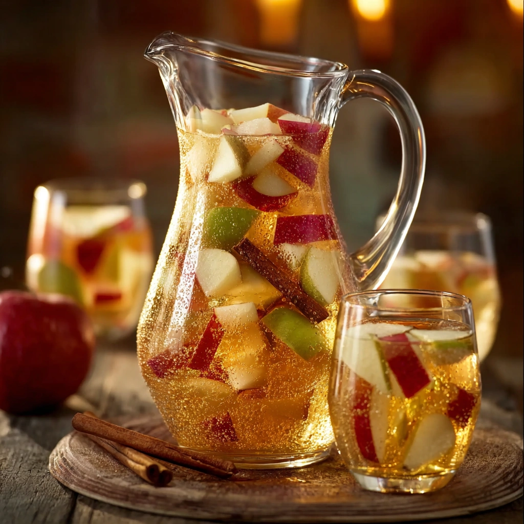 Tangy Apple Cider Sangria Recipe for Fall Gatherings