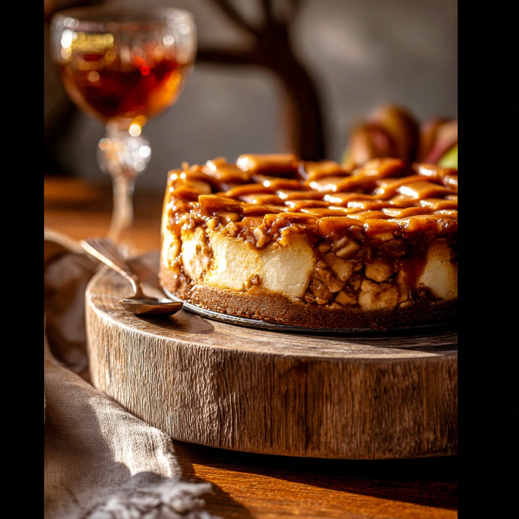 Apple Pie Cheesecake: A Creamy Autumn Dream