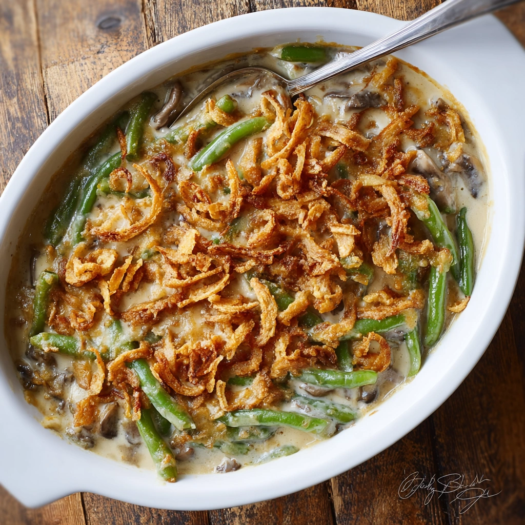 Homestyle Campbell's Green Bean Casserole Recipe
