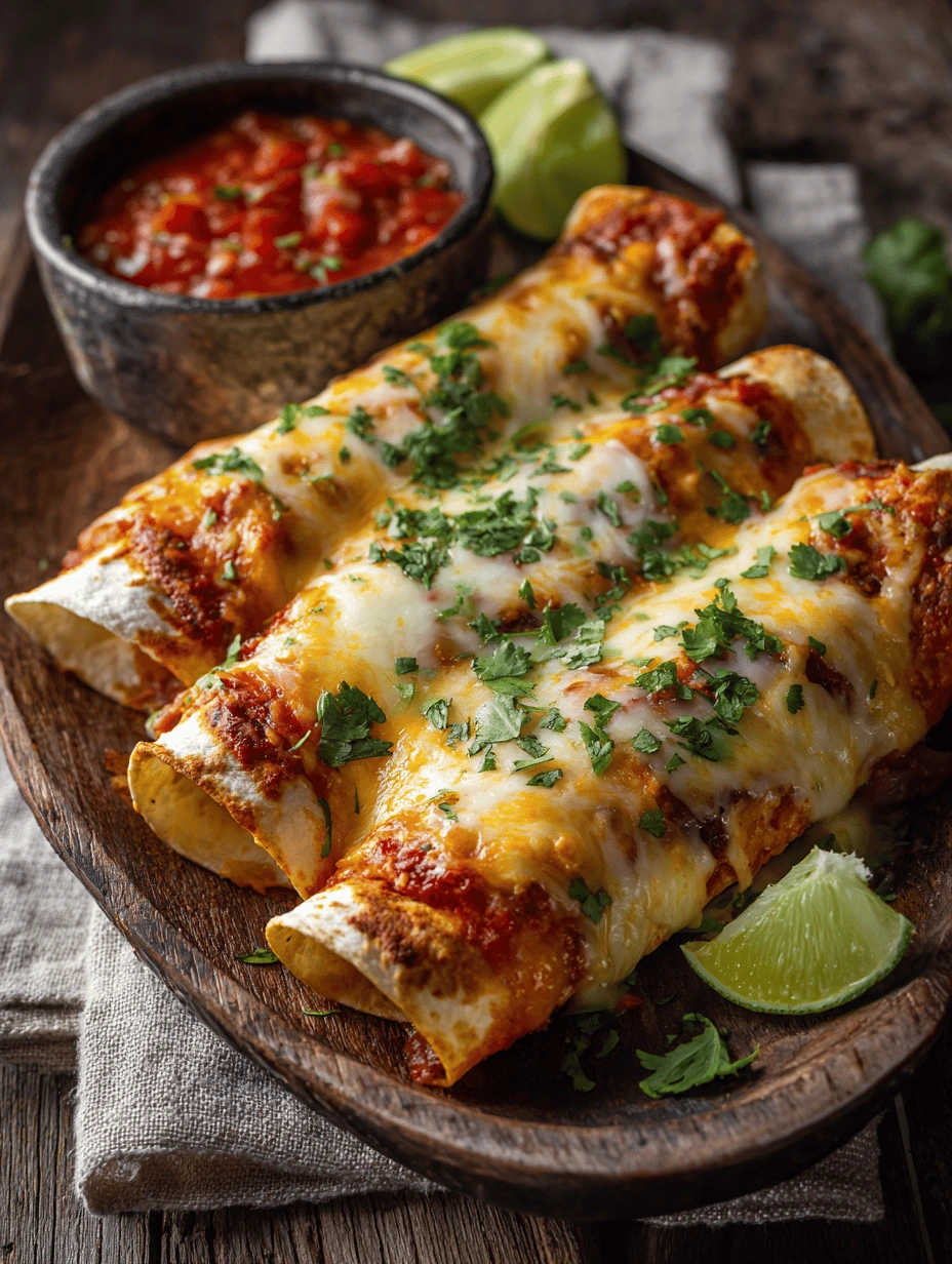 Cheesy Beef Enchiladas: My Go-To Comfort Food Recipe