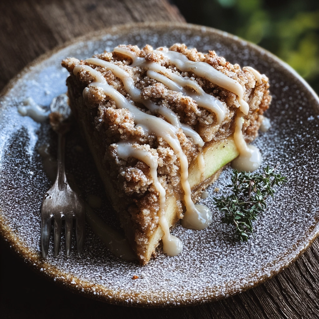 Apple Crumb Cake: Spiced Apples, Buttery Crumb