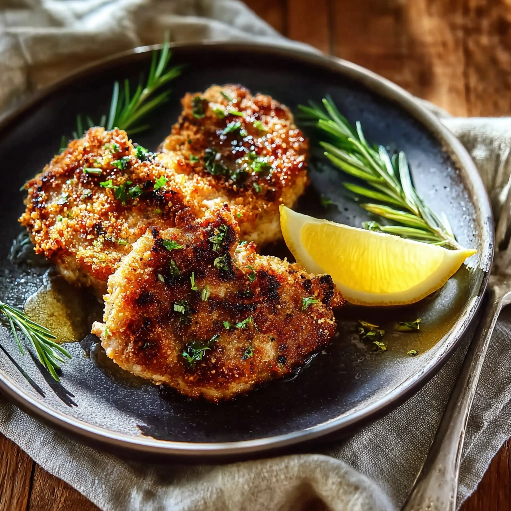 Crispy Parmesan Crusted Lamb Chops Recipe