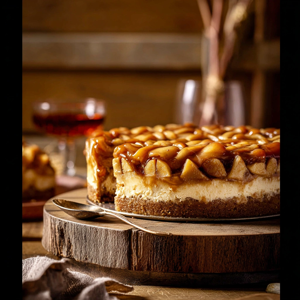Apple Pie Cheesecake: A Creamy Autumn Dream