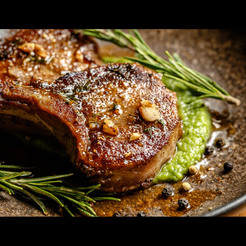 Gordon Ramsay Lamb Chop: Herby Crust & Perfect Pink