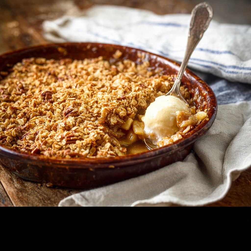 Easy Apple Crisp Recipe: Warm Spiced Crumbly Topping
