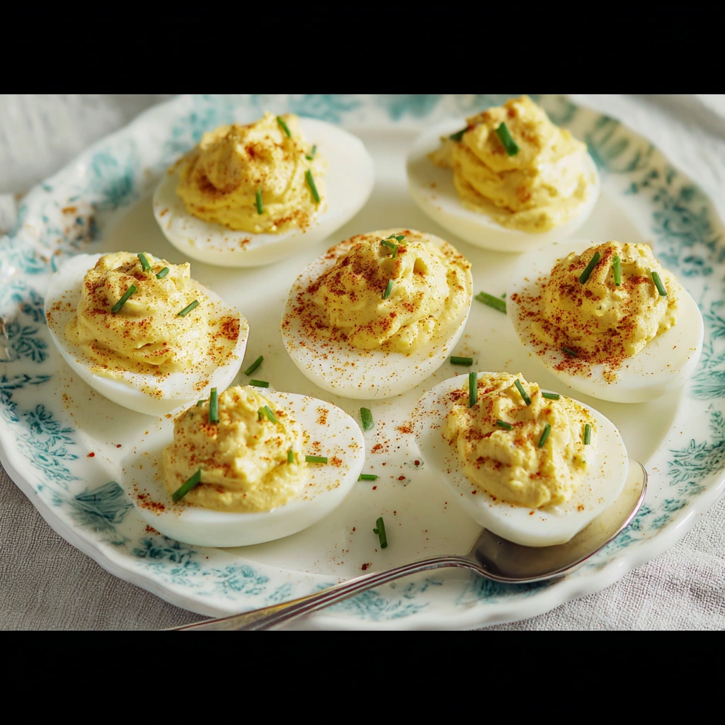 Classic Deviled Eggs Recipe: Creamy, Tangy Appetizer