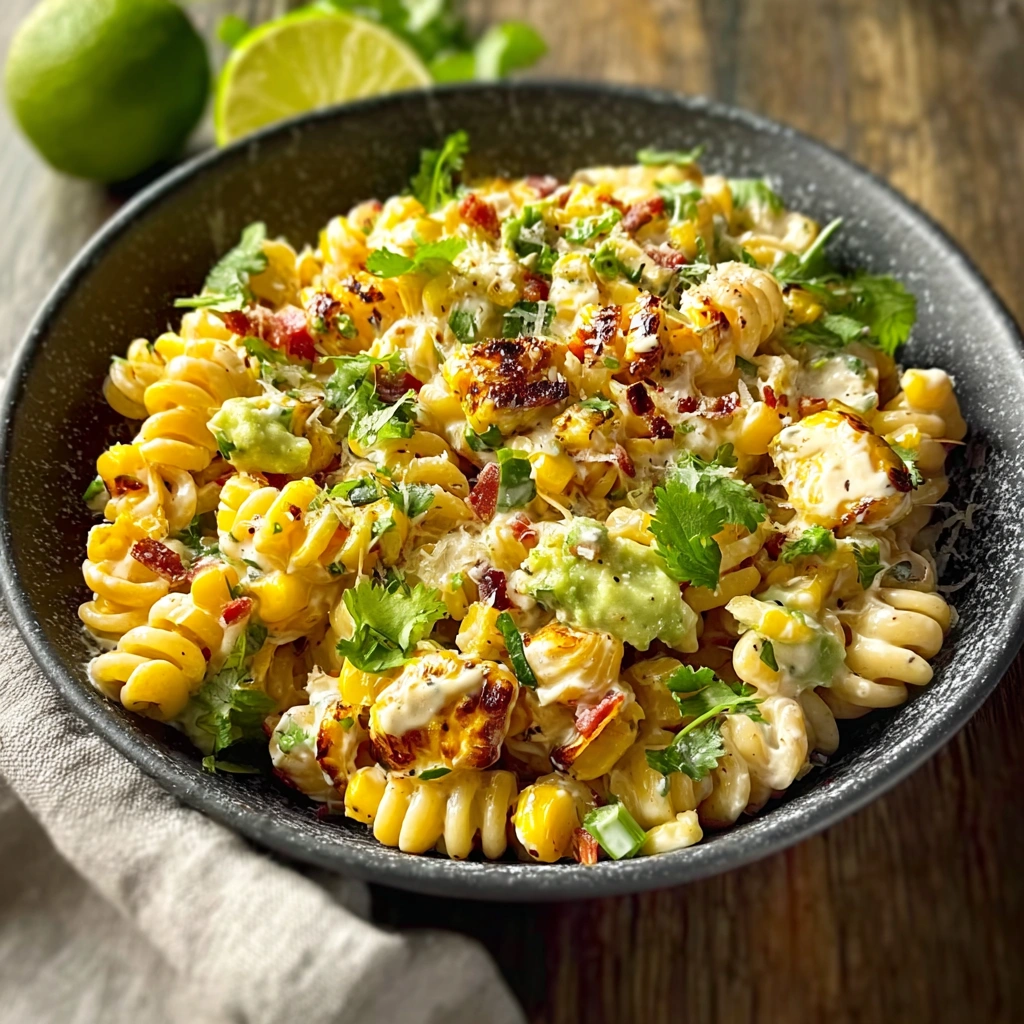 Mexican Street Corn Pasta Salad: Zesty Summer Side