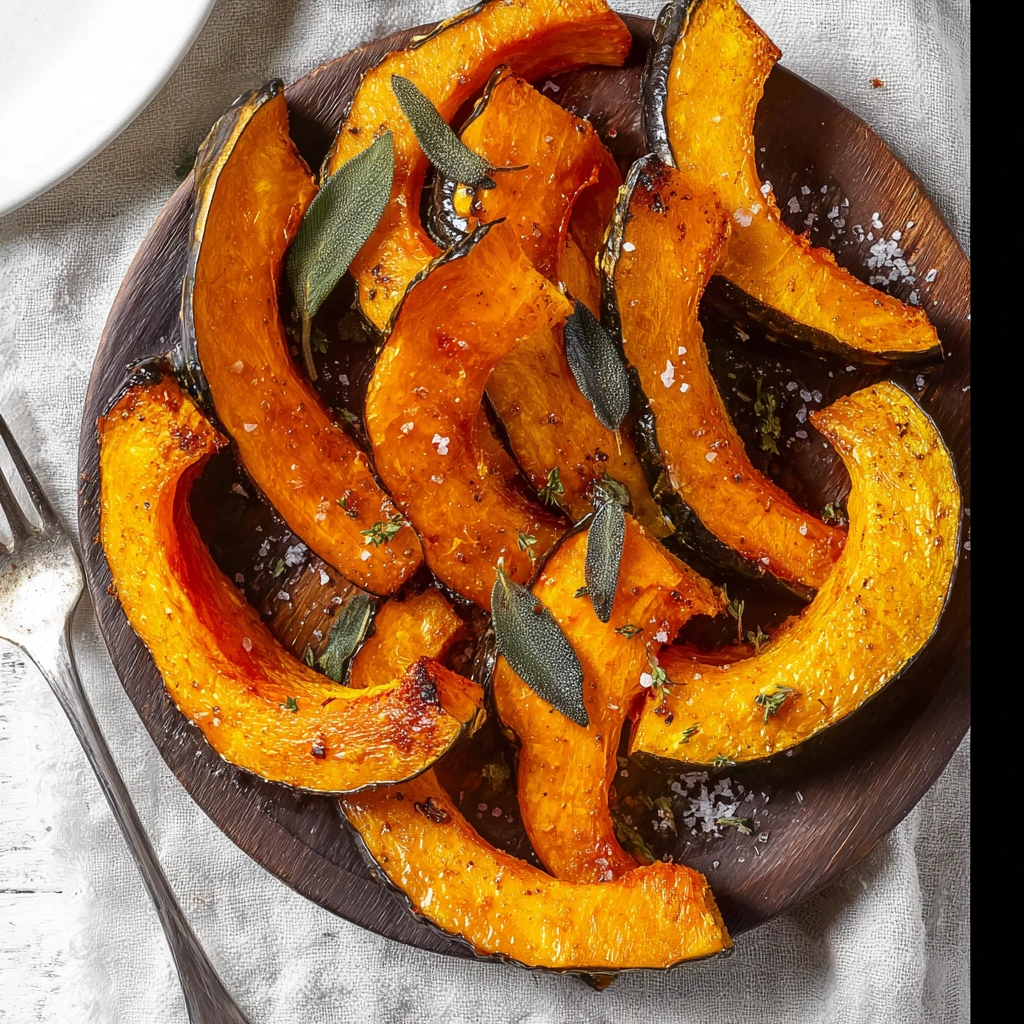Crispy Roasted Kabocha Squash: Simple Side Dish